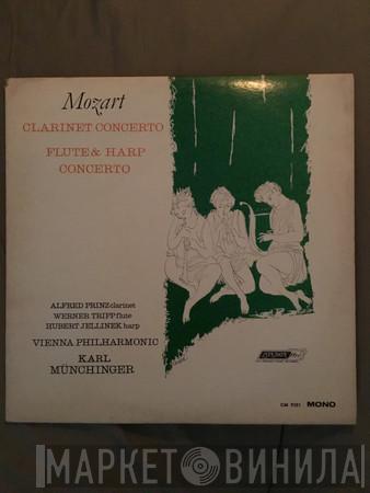 , Wolfgang Amadeus Mozart ∙ Alfred Prinz ∙ Werner Tripp , Hubert Jelinek ∙ Wiener Philharmoniker  Karl Münchinger  - Clarinet Concerto ∙ Flute & Harp Concerto