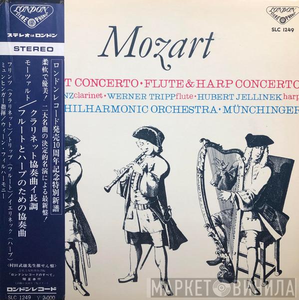 , Wolfgang Amadeus Mozart ∙ Alfred Prinz ∙ Werner Tripp , Hubert Jelinek ∙ Wiener Philharmoniker  Karl Münchinger  - Clarinet Concerto ∙ Flute & Harp Concerto