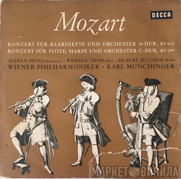 , Wolfgang Amadeus Mozart ∙ Alfred Prinz ∙ Werner Tripp , Hubert Jelinek ∙ Wiener Philharmoniker  Karl Münchinger  - Clarinet Concerto ∙ Flute & Harp Concerto
