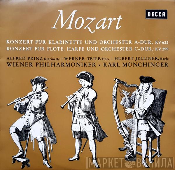 , Wolfgang Amadeus Mozart ∙ Alfred Prinz ∙ Werner Tripp , Hubert Jelinek ∙ Wiener Philharmoniker  Karl Münchinger  - Clarinet Concerto ∙ Flute & Harp Concerto
