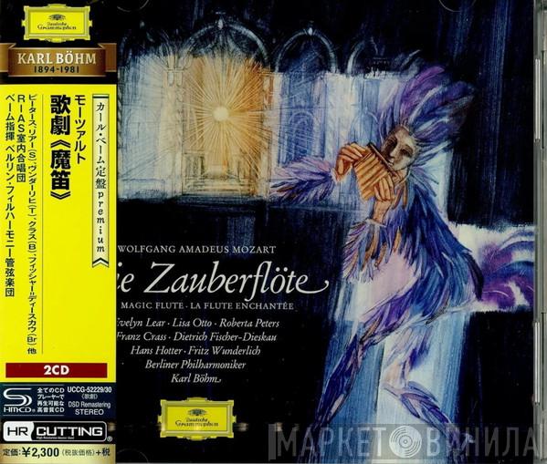 - Wolfgang Amadeus Mozart • Evelyn Lear • Lisa Otto • Roberta Peters • Franz Crass • Dietrich Fischer-Dieskau • Hans Hotter • Fritz Wunderlich • Berliner Philharmoniker  Karl Böhm  - Die Zauberflöte = The Magic Flute = La Flute Enchantée