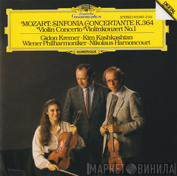 - Wolfgang Amadeus Mozart • Gidon Kremer • Kim Kashkashian • Wiener Philharmoniker  Nikolaus Harnoncourt  - Sinfonia Concertante K.364 • Violin Concerto = Violinkonzert No. 1