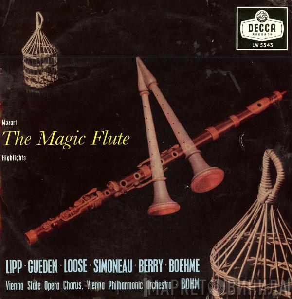 - Wolfgang Amadeus Mozart • Hilde Güden • Wilma Lipp • Emmy Loose • Leopold Simoneau • Walter Berry • Kurt Böhme • Wiener Staatsopernchor • Wiener Philharmoniker  Karl Böhm  - The Magic Flute (Highlights)