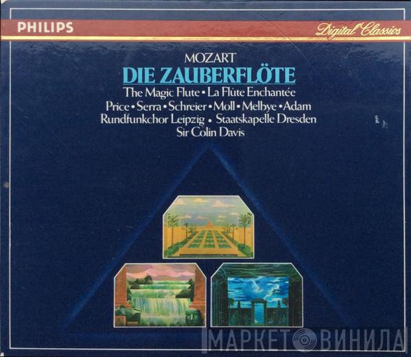 - Wolfgang Amadeus Mozart • Margaret Price • Luciana Serra • Peter Schreier • Kurt Moll • Mikael Melbye , Theo Adam • Rundfunkchor Leipzig , Staatskapelle Dresden  Sir Colin Davis  - Die Zauberflöte (The Magic Flute • La Flûte Enchantée)