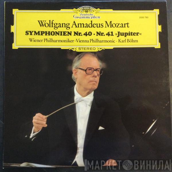 – Wolfgang Amadeus Mozart · Wiener Philharmoniker  Karl Böhm  - Symphonien Nr. 40 · Nr. 41 »Jupiter«