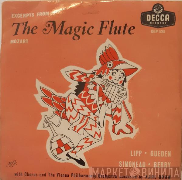 , Wolfgang Amadeus Mozart • Wilma Lipp • Hilde Güden • Leopold Simoneau With Chorus And Walter Berry Conducted By Wiener Philharmoniker  Karl Böhm  - Excerpts From The Magic Flute