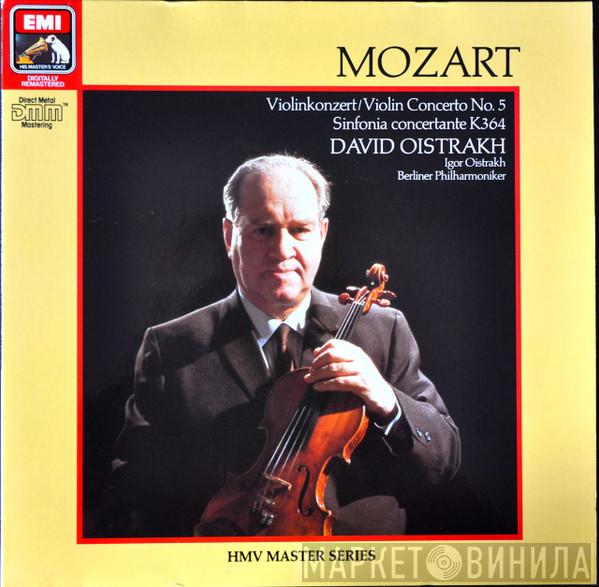 Wolfgang Amadeus Mozart, David Oistrach - Violin Concerto No 5 / Sinfonia Concertante K364