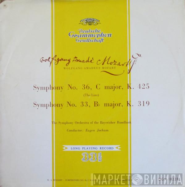 Wolfgang Amadeus Mozart, Eugen Jochum, Symphonie-Orchester Des Bayerischen Rundfunks - Symphony No. 36, C major, K. 425 / Symphony No. 33, B major, K. 319