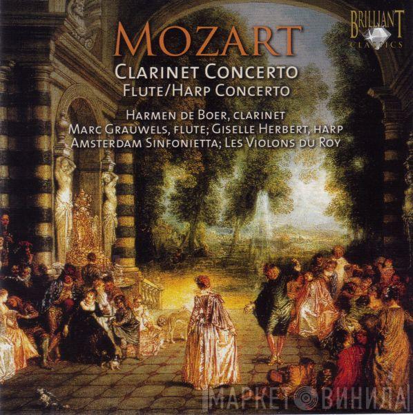 Wolfgang Amadeus Mozart, Harmen de Boer, Marc Grauwels, Giselle Herbert, Amsterdam Sinfonietta, Les Violons du Roy - Clarinet Concerto - Flute/Harp Concerto