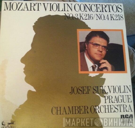 Wolfgang Amadeus Mozart, Josef Suk, Prague Chamber Orchestra - Mozart Violin Concertos No. 3 K216 / No. 4 K218