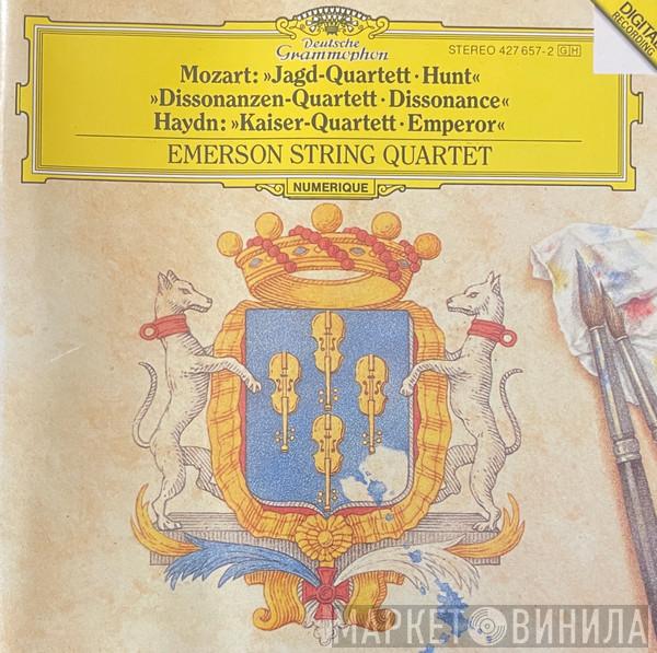Wolfgang Amadeus Mozart, Joseph Haydn, Emerson String Quartet - »Jagd-Quartett = Hunt« • »Dissonanzen-Quartett = Dissonance« / »Kaiser-Quartett = Emperor«