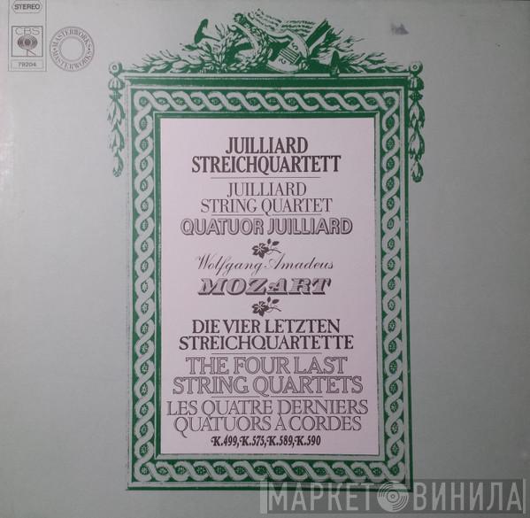 Wolfgang Amadeus Mozart, Juilliard String Quartet, Robert Mann , Earl Carlyss, Samuel Rhodes, Joel Krosnick - Die Vier Letzten Streichquartette [= The Last Four String Quartets / Les Quatre Derniers Quatuors A Cordes]