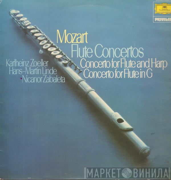 Wolfgang Amadeus Mozart, Karlheinz Zöller, Hans-Martin Linde, Nicanor Zabaleta - Flute Concertos (Concerto For Flute And Harp / Concerto For Flute In G)