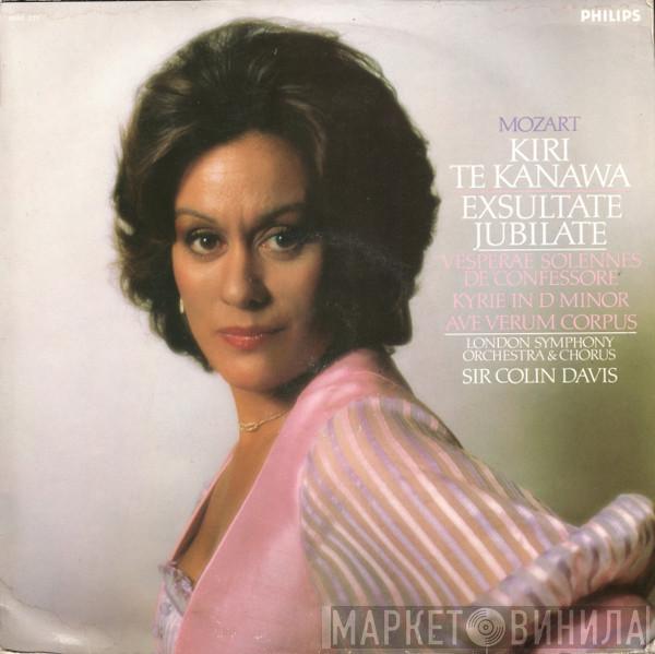 Wolfgang Amadeus Mozart, Kiri Te Kanawa, The London Symphony Orchestra, London Symphony Chorus, Sir Colin Davis - Exsultate Jubilate / Vesperae Solennes De Confessore / Kyrie In D Minor / Ave Verum Corpus