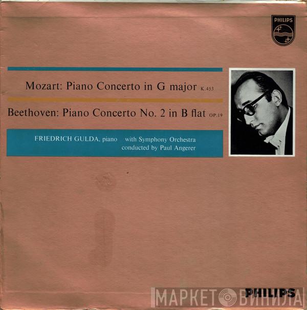 Wolfgang Amadeus Mozart, Ludwig van Beethoven, Friedrich Gulda, Paul Angerer - Piano Concerto In G Major / Piano Concerto No. 2 In B Flat