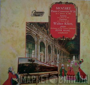 Wolfgang Amadeus Mozart, Walter Klien, Peter Maag - Piano Concerto № 24 In C Minor, K. 491 / Sonata In C Minor, K. 457 / Fantasy In C Minor, K. 475