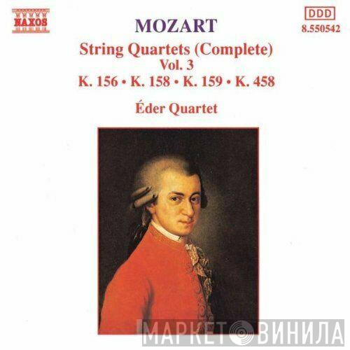 Wolfgang Amadeus Mozart, Éder Quartet - String Quartets (Complete) Vol. 3: K.156 • K.158 • K.159 • K.458