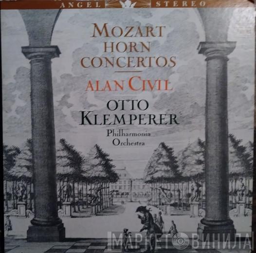 , Wolfgang Amadeus Mozart , Alan Civil , Otto Klemperer  Philharmonia Orchestra  - Horn Concertos
