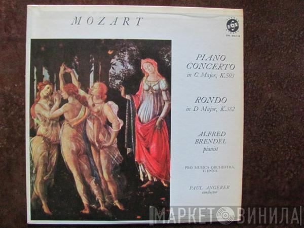 , Wolfgang Amadeus Mozart , Alfred Brendel , Paul Angerer  Vienna Pro Musica Orchestra  - Piano Concerto In C Major K.503, Rondo In D Major K.382