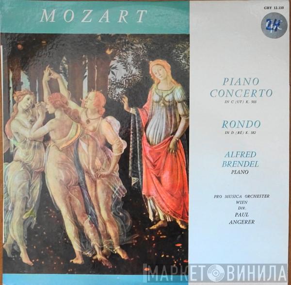 , Wolfgang Amadeus Mozart , Alfred Brendel , Vienna Pro Musica Orchestra  Paul Angerer  - Piano Concerto In C (Ut) K. 503 - Rondo In D (RÉ) K. 382