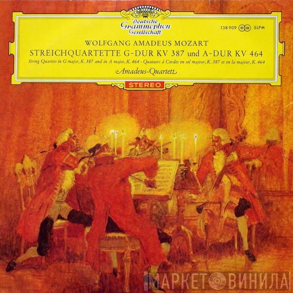 ‧ Wolfgang Amadeus Mozart  Amadeus-Quartett  - Streichquartette G-Dur KV 387 Und  A-Dur KV 464