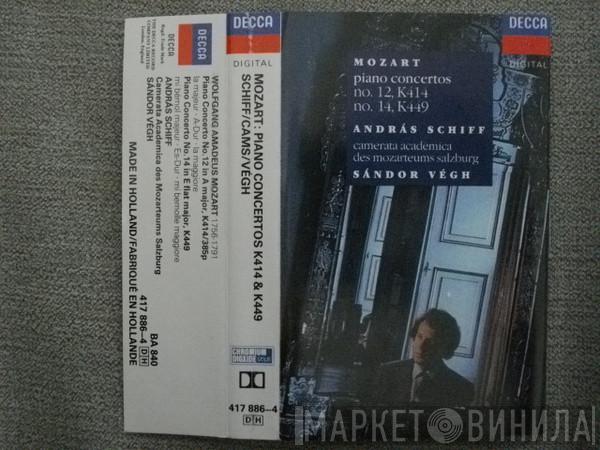 - Wolfgang Amadeus Mozart , András Schiff , Camerata Academica Salzburg  Sándor Végh  - Piano Concertos No. 12, K414, No. 14, K449