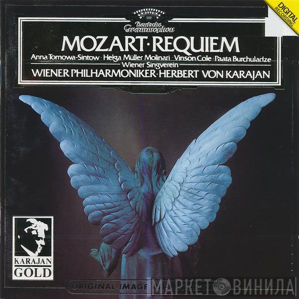 Wolfgang Amadeus Mozart, Anna Tomowa-Sintow, Helga Müller-Molinari, Vinson Cole, Paata Burchuladze, Wiener Singverein, Wiener Philharmoniker, Herbert von Karajan - Requiem