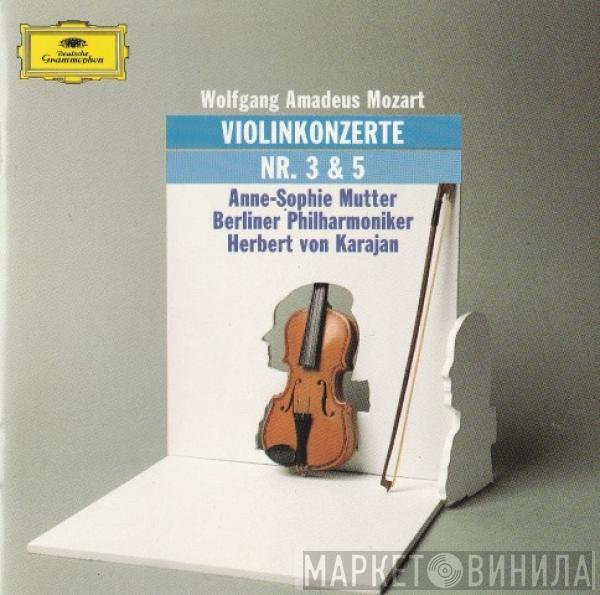 Wolfgang Amadeus Mozart, Anne-Sophie Mutter, Berliner Philharmoniker, Herbert von Karajan - Violinkonzerte Nr. 3 & 5