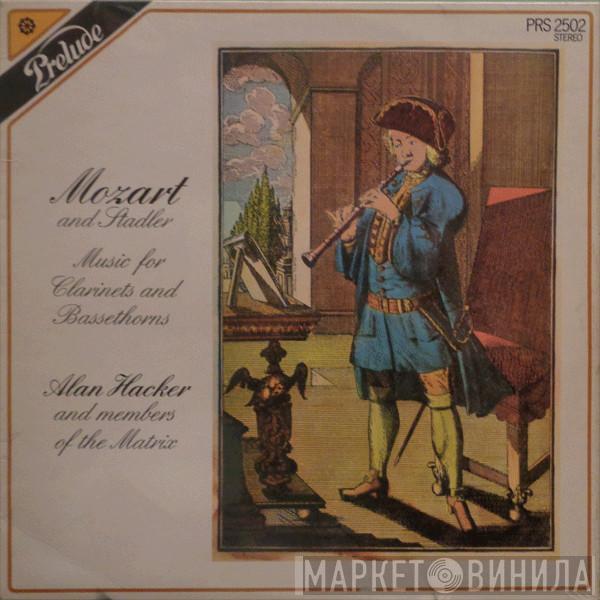 Wolfgang Amadeus Mozart, Anton Stadler, Alan Hacker, The Matrix  - Music For Clarinets And Bassethorns