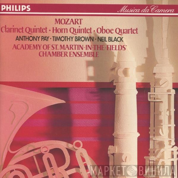 Wolfgang Amadeus Mozart, Antony Pay, Timothy Brown , Neil Black , Academy Of St. Martin-in-the-Fields Chamber Ensemble - Clarinet Quintet • Horn Quintet • Oboe Quartet