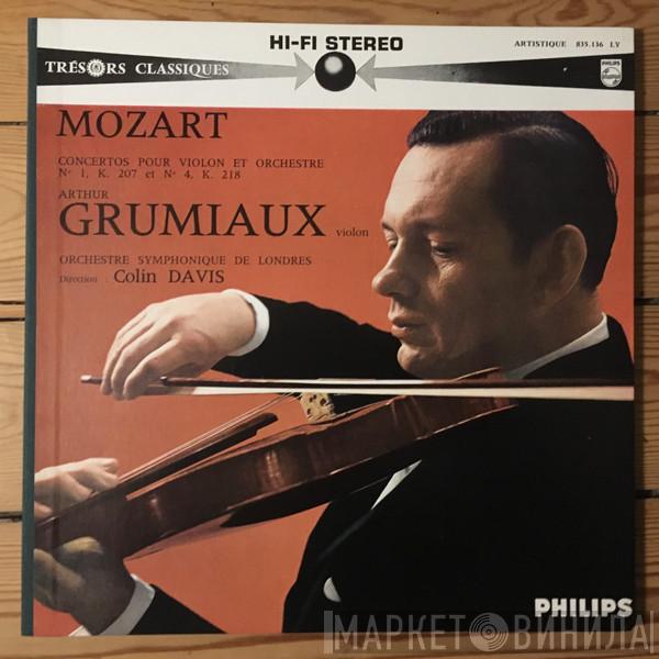 , Wolfgang Amadeus Mozart  Arthur Grumiaux  - Concertos Pour Violon Et Orchestre N°1, K. 207 et N°4, K. 218