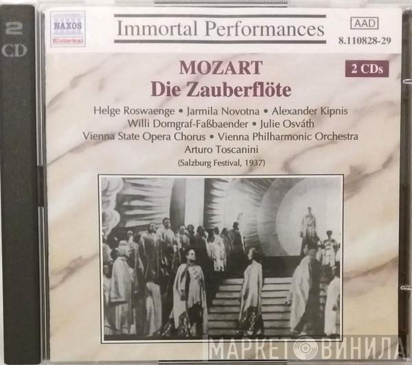 , Wolfgang Amadeus Mozart , Arturo Toscanini , Wiener Philharmoniker , Wiener Staatsopernchor , Helge Roswaenge , Jarmila Novotná , Alexander Kipnis , Willy Domgraf-Faßbaender , Julie Osvath , Hilde Konetzni , Kerstin Thorborg , Richard Sallaba , Anton Dermota  Carl Bissuti  - Die Zauberflöte, K620