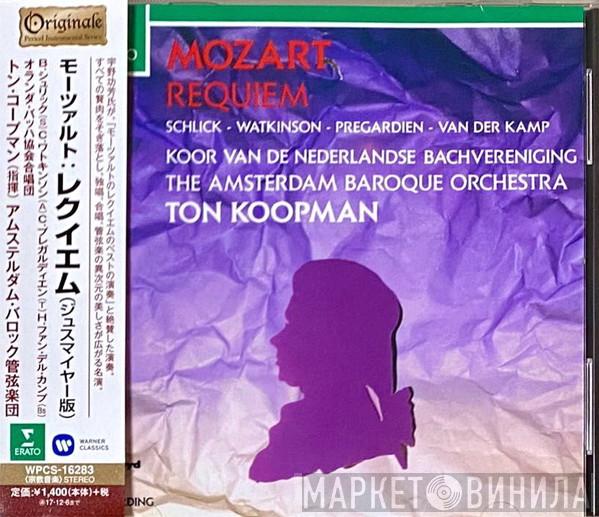 - Wolfgang Amadeus Mozart , Barbara Schlick , Carolyn Watkinson , Christoph Prégardien , Harry van der Kamp , Koor Van De Nederlandse Bachvereniging , The Amsterdam Baroque Orchestra  Ton Koopman  - Requiem
