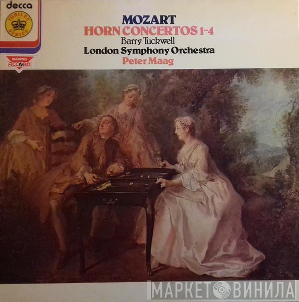 , Wolfgang Amadeus Mozart , Barry Tuckwell , The London Symphony Orchestra  Peter Maag  - Horn Concertos 1-4