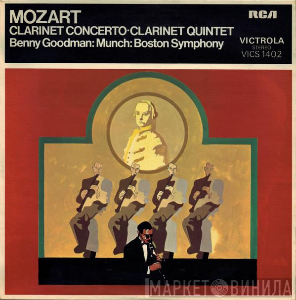 Wolfgang Amadeus Mozart, Benny Goodman, Charles Munch, Boston Symphony Orchestra - Clarinet Concerto·Clarinet Quintet
