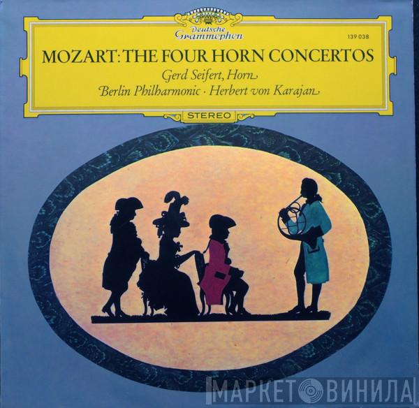 Wolfgang Amadeus Mozart, Berliner Philharmoniker, Gerd Seifert, Herbert von Karajan - Mozart: The Four Horn Concertos