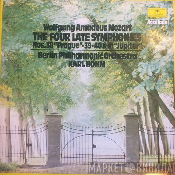 Wolfgang Amadeus Mozart, Berliner Philharmoniker, Karl Böhm - The Four Late Symphonies Nos.38 Prague 39 40 & 41 Jupiter