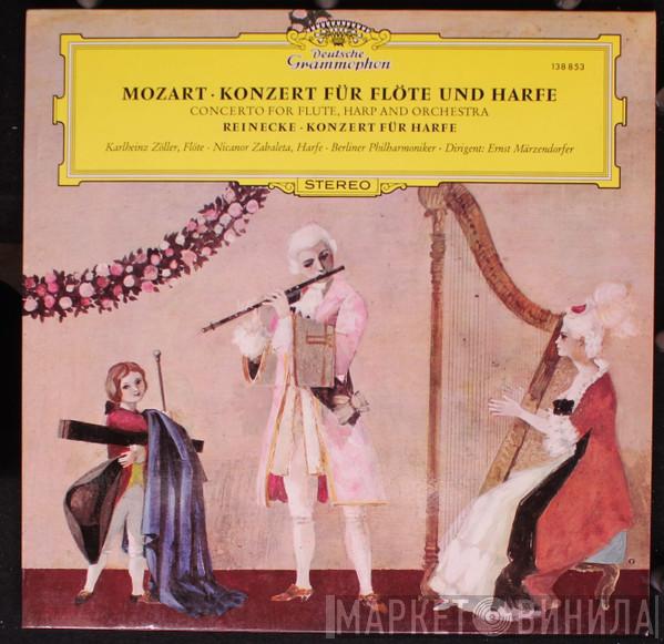 Wolfgang Amadeus Mozart, Carl Reinecke, Karlheinz Zöller, Nicanor Zabaleta, Berliner Philharmoniker, Ernst Märzendorfer - Konzert Für Flöte Und Harfe • Konzert Für Harfe