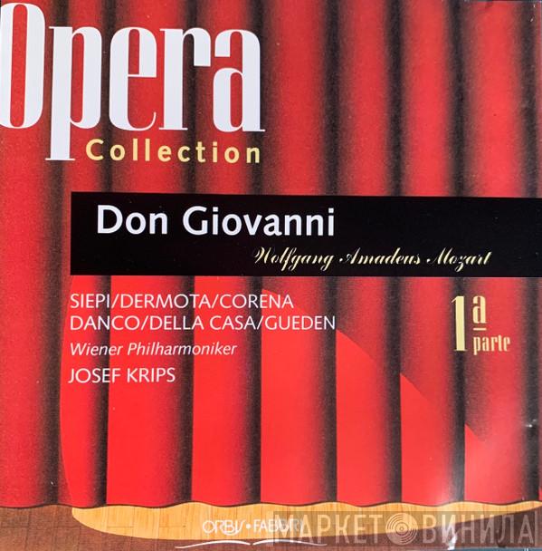 , Wolfgang Amadeus Mozart , Cesare Siepi , Anton Dermota , Fernando Corena , Suzanne Danco , Lisa Della Casa , Hilde Güden , Wiener Philharmoniker  Josef Krips  - Don Giovanni