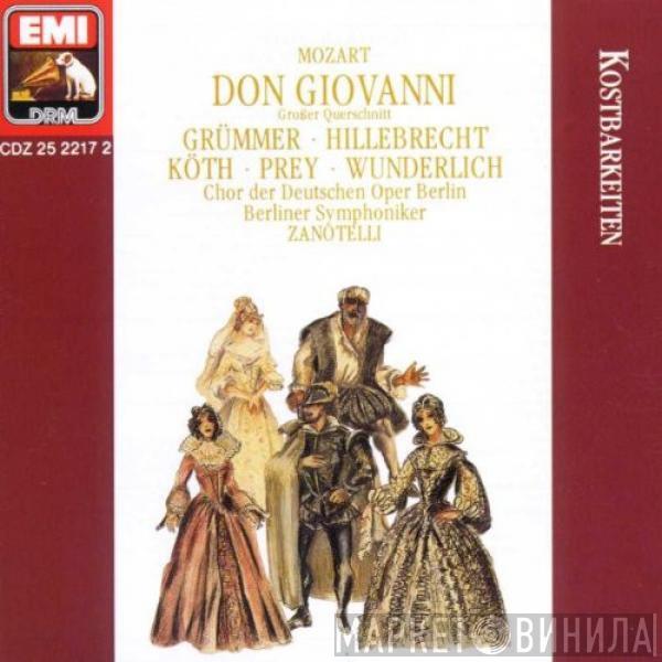 Wolfgang Amadeus Mozart, Chor der Deutschen Oper Berlin, Berliner Symphoniker, Hans Zanotelli - Don Giovanni (Großer Querschnitt)