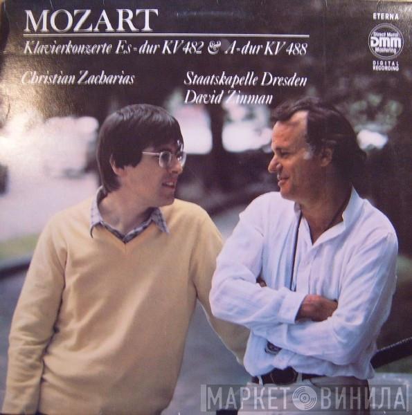 Wolfgang Amadeus Mozart, Christian Zacharias, Staatskapelle Dresden, David Zinman - Klavierkonzert Es-dur KV 482 & A-dur KV 488