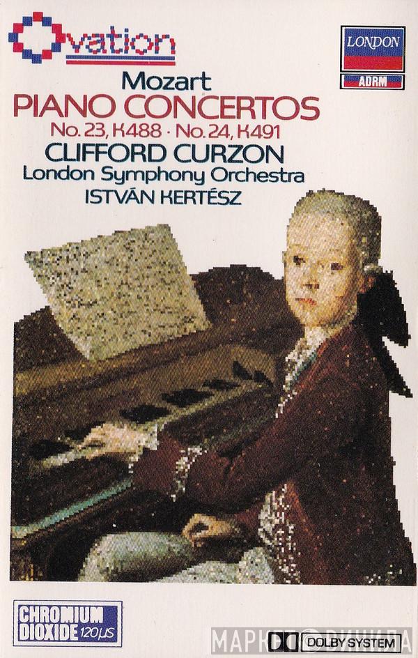 , Wolfgang Amadeus Mozart , Clifford Curzon , The London Symphony Orchestra  István Kertész  - Piano Concertos No. 23, K488 · No. 24, K491