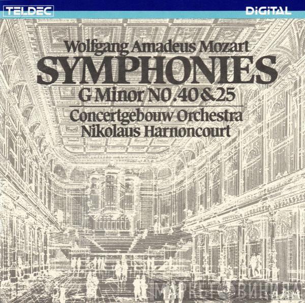 Wolfgang Amadeus Mozart, Concertgebouworkest, Nikolaus Harnoncourt - Symphonies G Minor No. 40 & 25