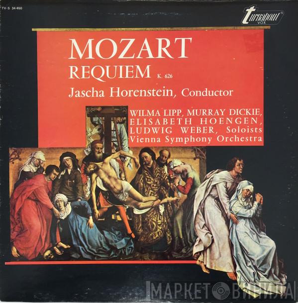 , Wolfgang Amadeus Mozart , Conductor - Jascha Horenstein , Wilma Lipp , Murray Dickie , Elisabeth Höngen , Soloists - Ludwig Weber  Wiener Symphoniker  - Requiem, K 626