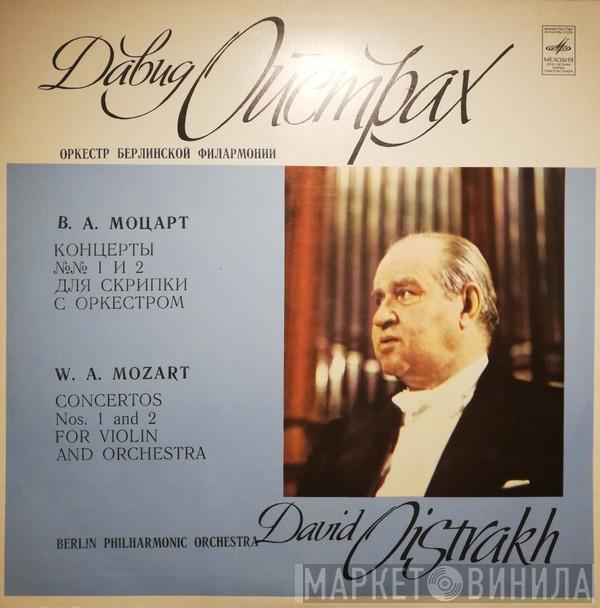, Wolfgang Amadeus Mozart , David Oistrach  Berliner Philharmoniker  - Concertos Nos. 1 And 2 For Violin And Orchestra