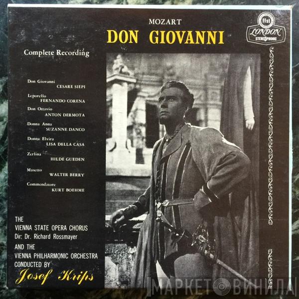 - Wolfgang Amadeus Mozart Dir: Wiener Staatsopernchor And Richard Rossmayer Conducted By Wiener Philharmoniker  Josef Krips  - Don Giovanni (Complete Recording)