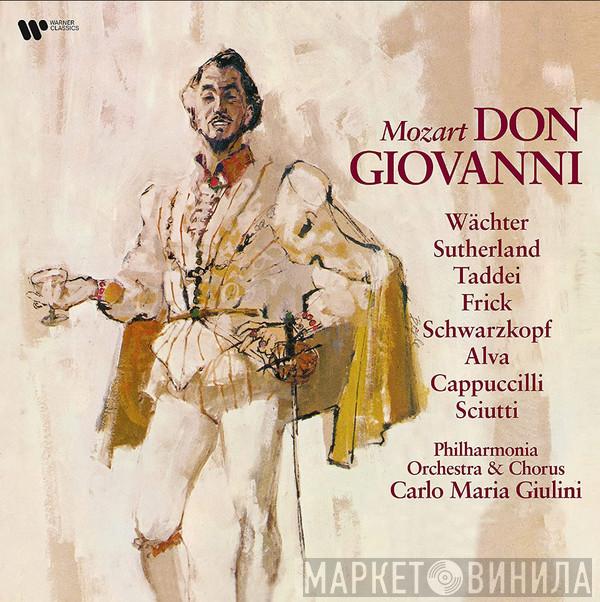 Wolfgang Amadeus Mozart, Eberhard Wächter, Joan Sutherland, Luigi Alva, Gottlob Frick, Elisabeth Schwarzkopf, Giuseppe Taddei, Piero Cappuccilli, Graziella Sciutti, Philharmonia Orchestra, Philharmonia Chorus, Carlo Maria Giulini - Don Giovanni