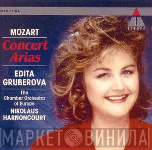 , Wolfgang Amadeus Mozart , Edita Gruberova , The Chamber Orchestra Of Europe  Nikolaus Harnoncourt  - Concert Arias