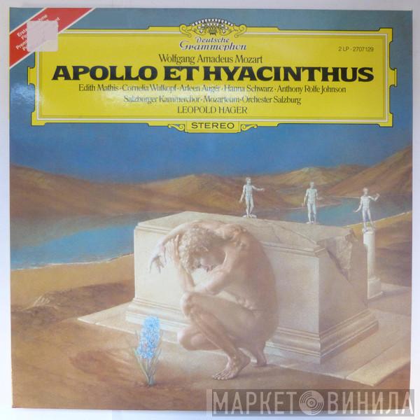 Wolfgang Amadeus Mozart, Edith MAthis, Cornelia Wulkopf, Arleen Auger, Hanna Schwarz, Anthony Rolfe Johnson, Salzburger Kammerchor, Das Mozarteum Orchester Salzburg, Leopold Hager - Apollo Et Hyacinthus