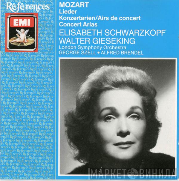 Wolfgang Amadeus Mozart, Elisabeth Schwarzkopf, Walter Gieseking, The London Symphony Orchestra, George Szell, Alfred Brendel - Lieder, Konzertarien = Airs De Concert = Concert Arias